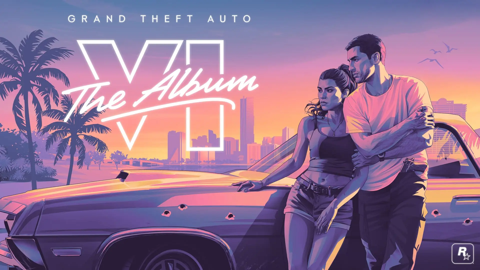 Grand Theft Auto VI: The Album cover art
